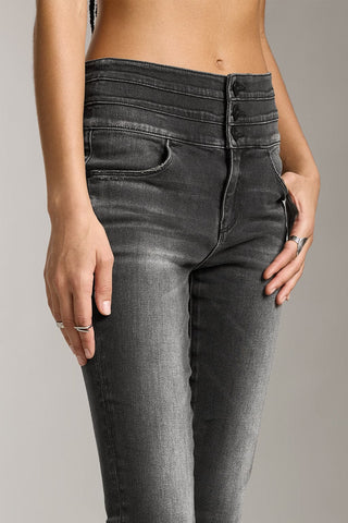 High Waist Slim Fit Jeans