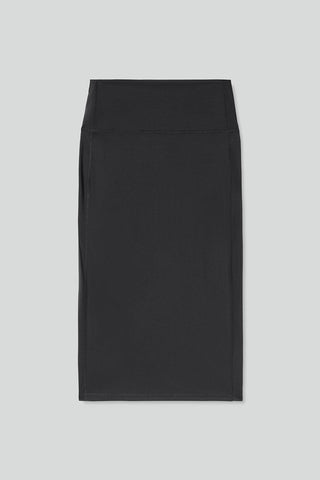 Slim Fit Straight Slit Skirt