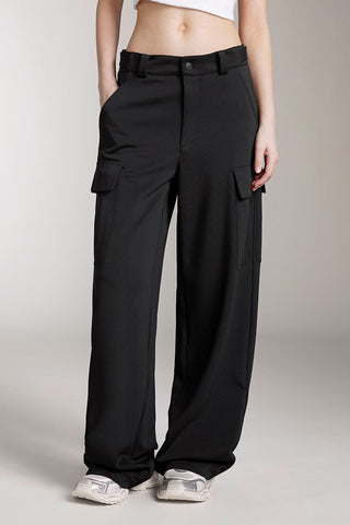 Cargo Style Trouser With Acetate