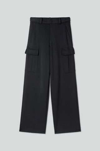 Cargo Style Trouser With Acetate