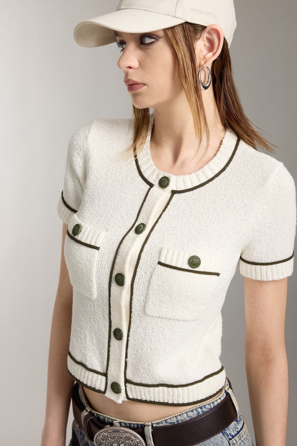 Elegance Wool Cardigan