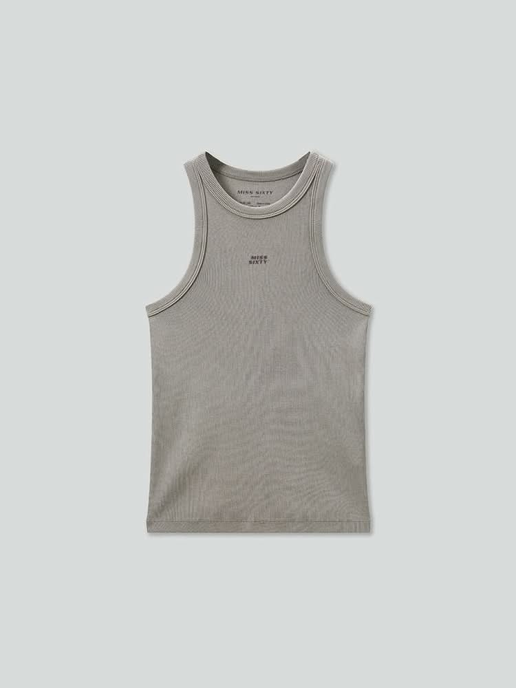 Printed Slim Fit Tank Top