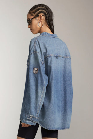 Vintage Style Denim Shirt