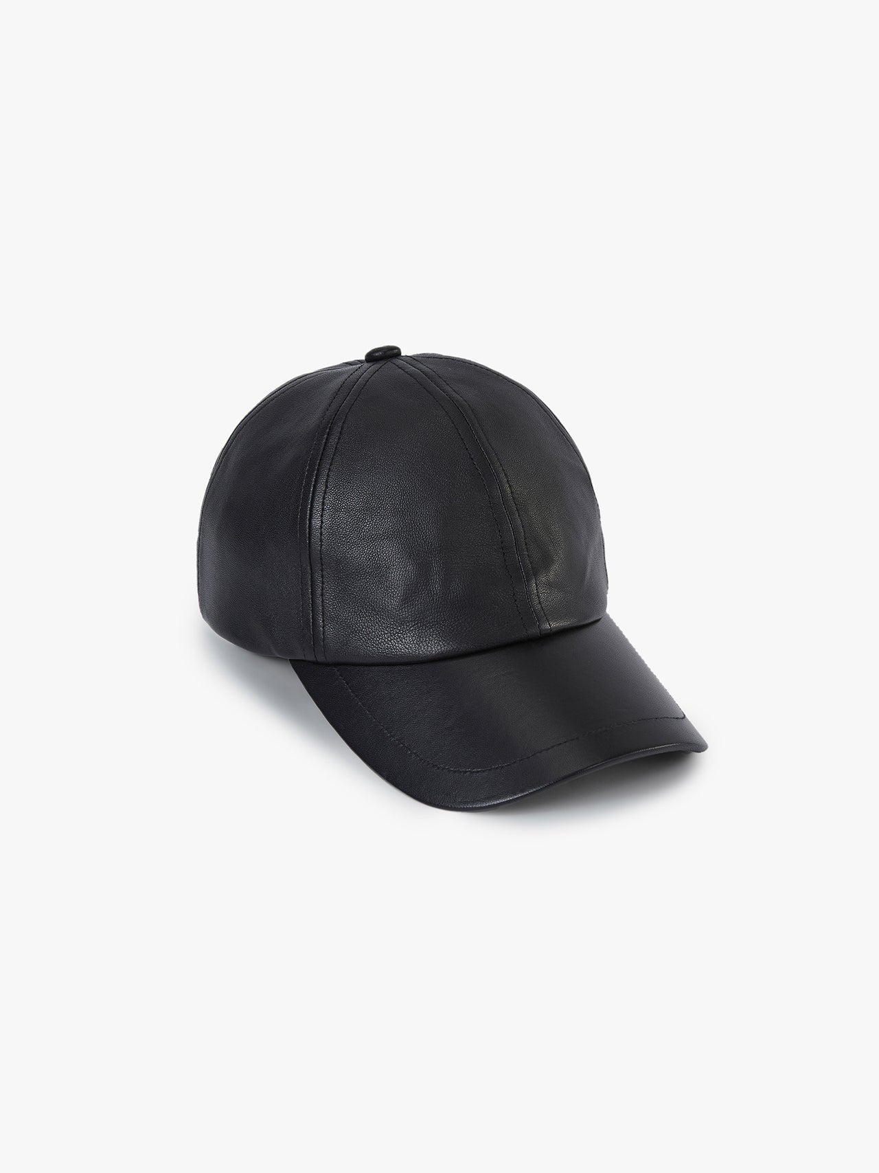 Leather Baseball Hat