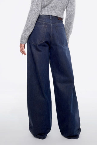 Brushed Straight Leg Jeans