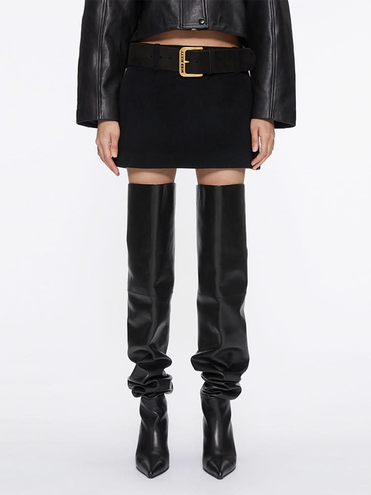 Miss Sixty Leather Pants (M)