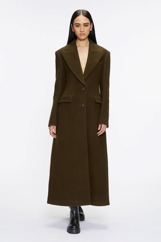 Tailored Double-Faced Wool Coat