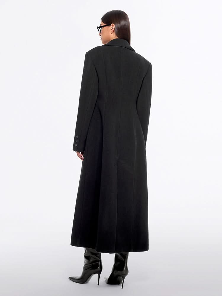 Tailored Double-Faced Wool Coat
