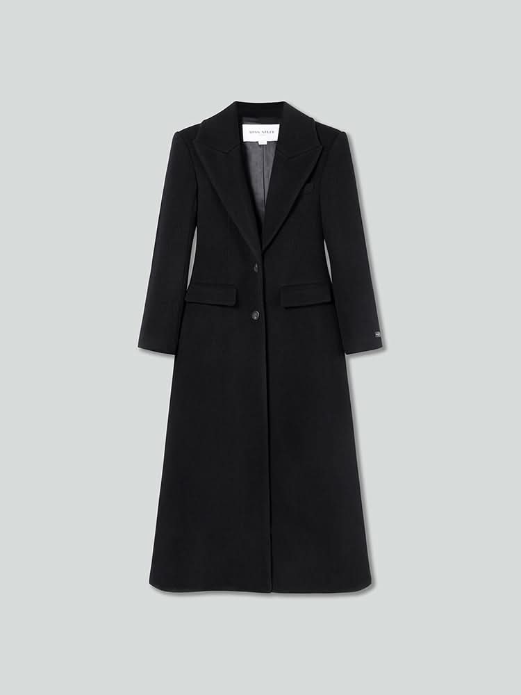 Tailored Double-Faced Wool Coat
