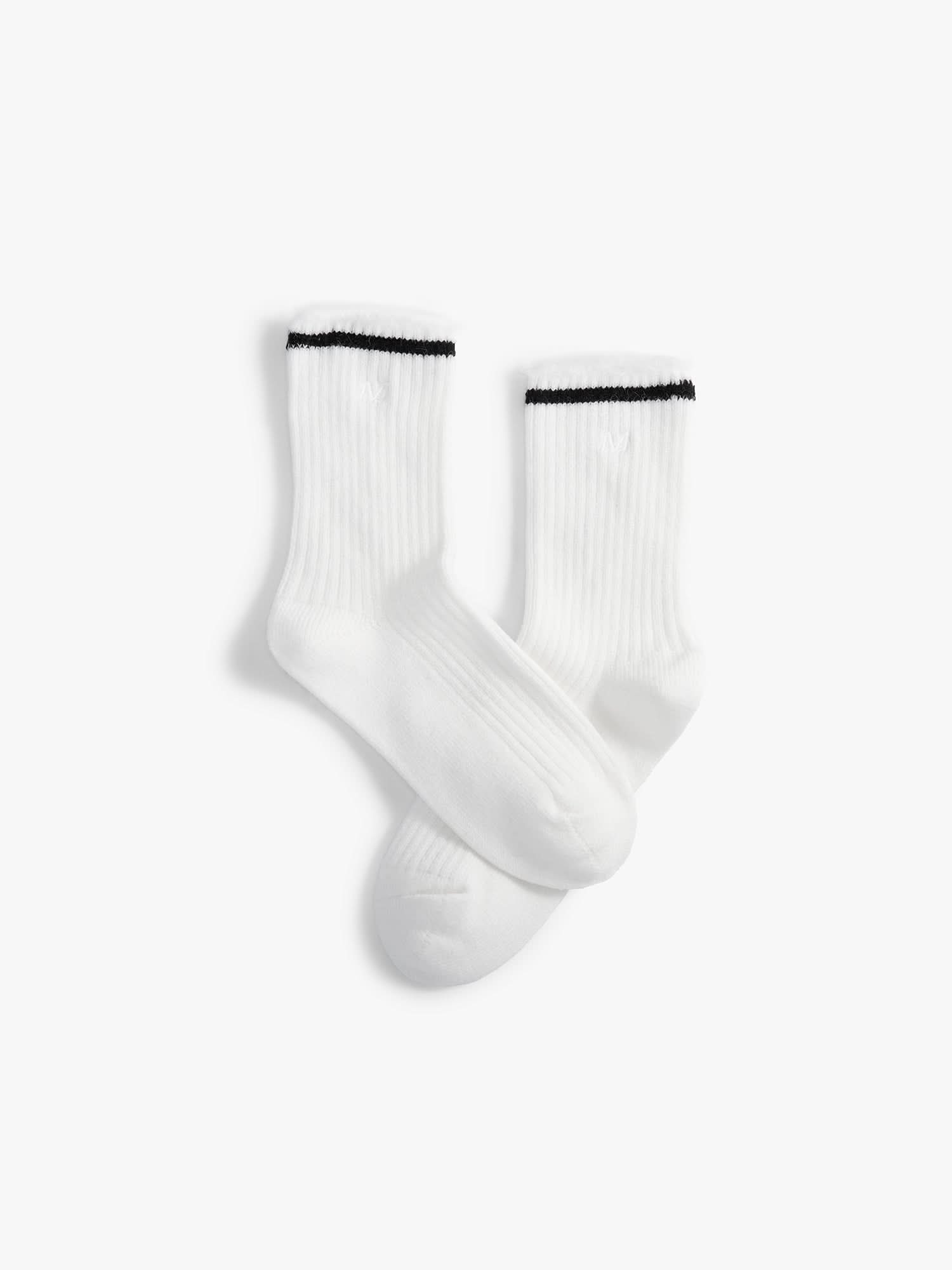 Embroidered Mid-Calf Socks