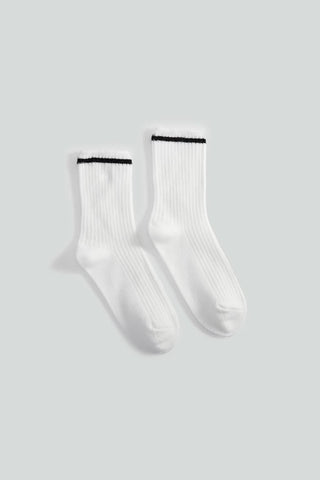 Embroidered Mid-Calf Socks