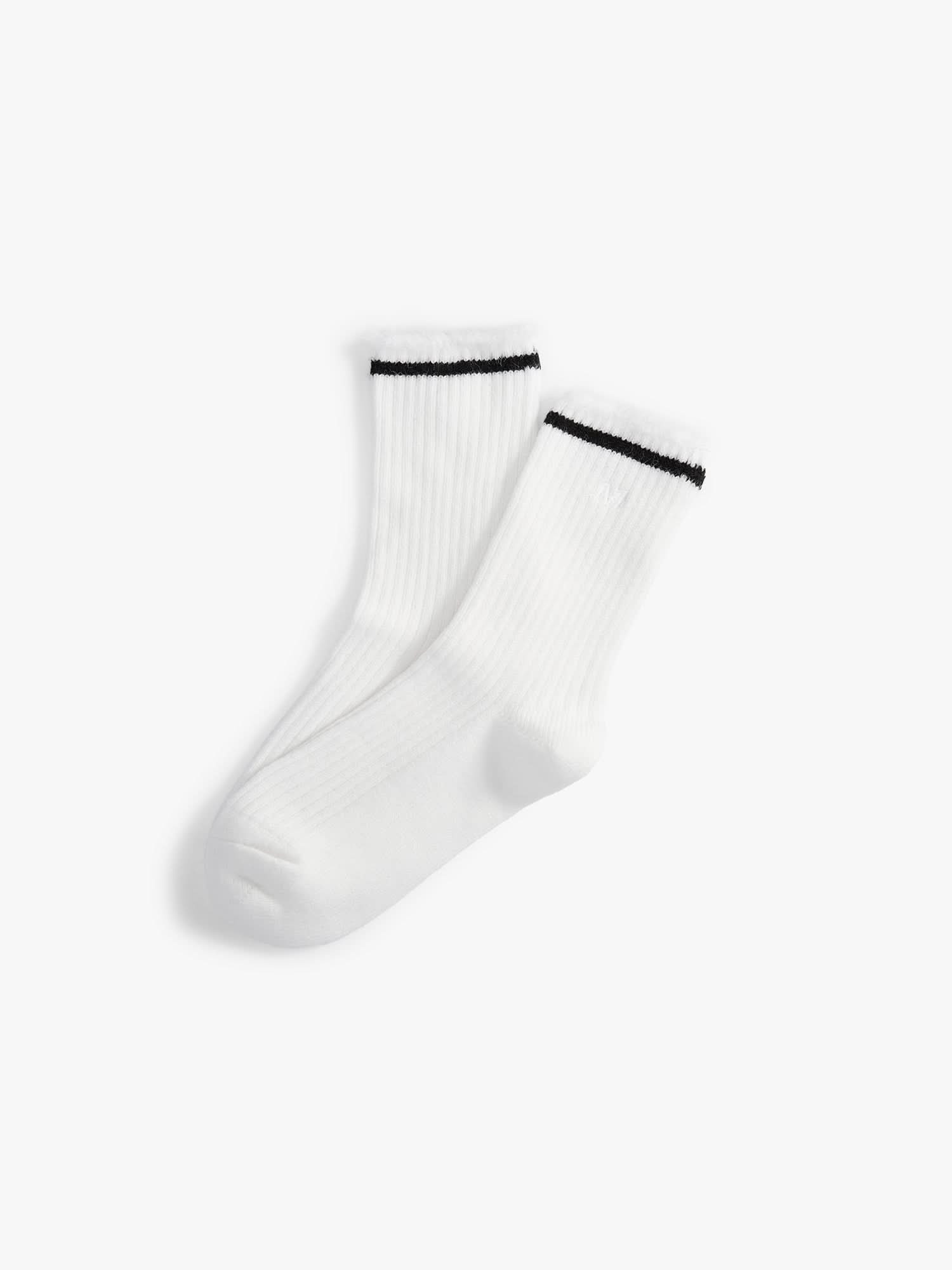 Embroidered Mid-Calf Socks