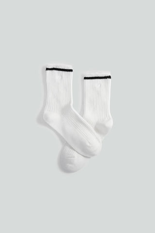 Embroidered Mid-Calf Socks