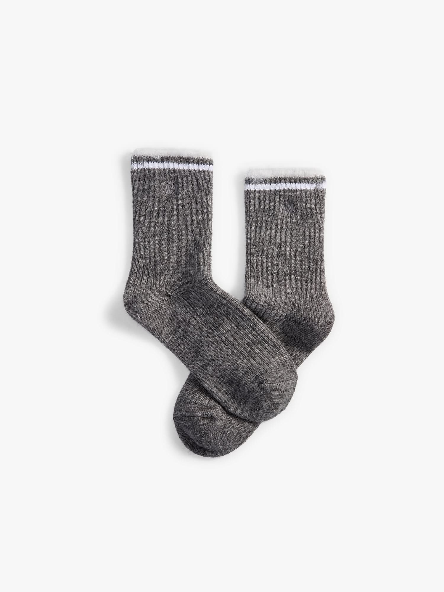 Embroidered Mid-Calf Socks