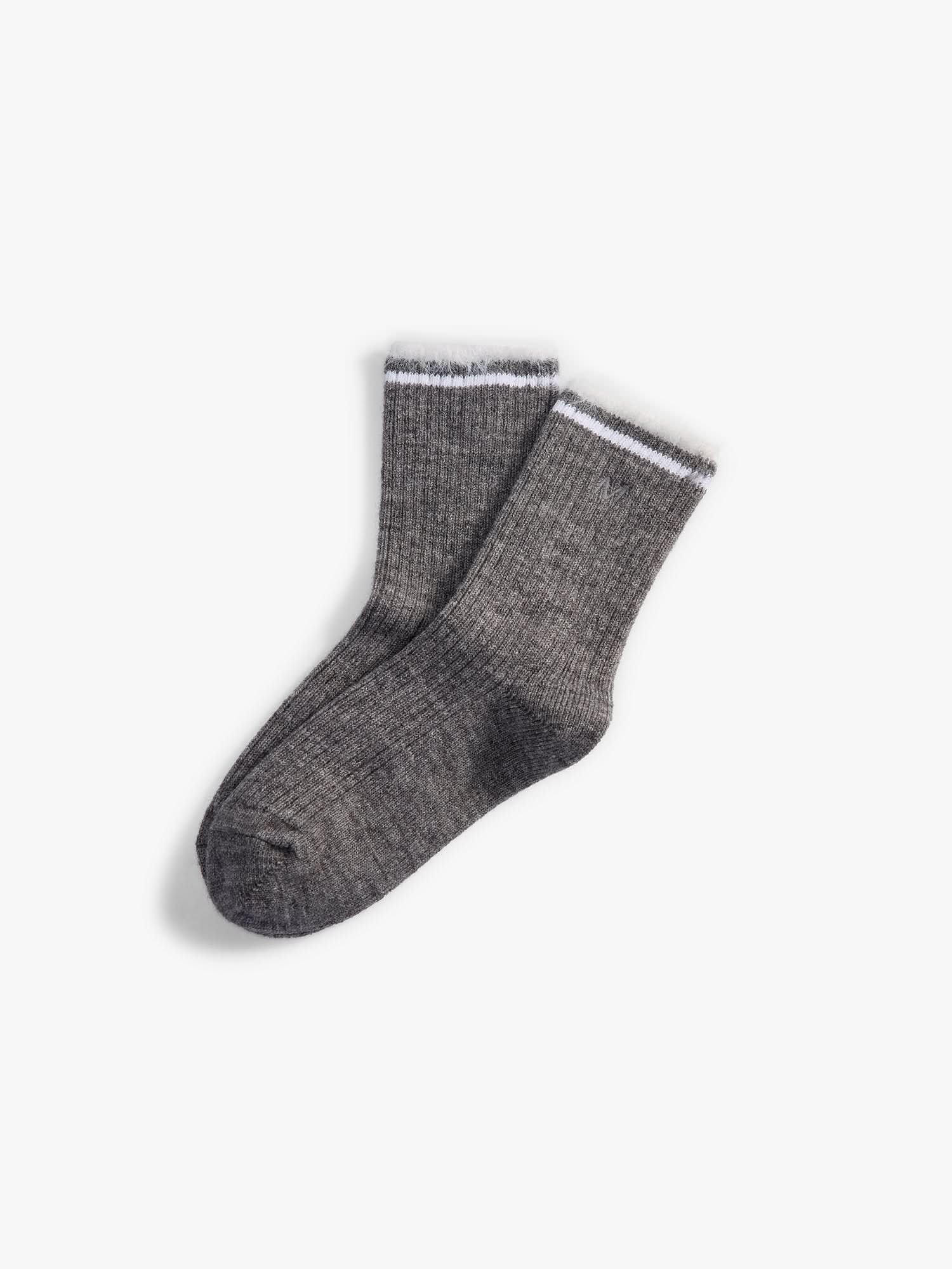 Embroidered Mid-Calf Socks