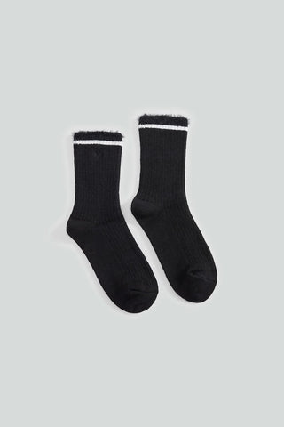 Embroidered Mid-Calf Socks