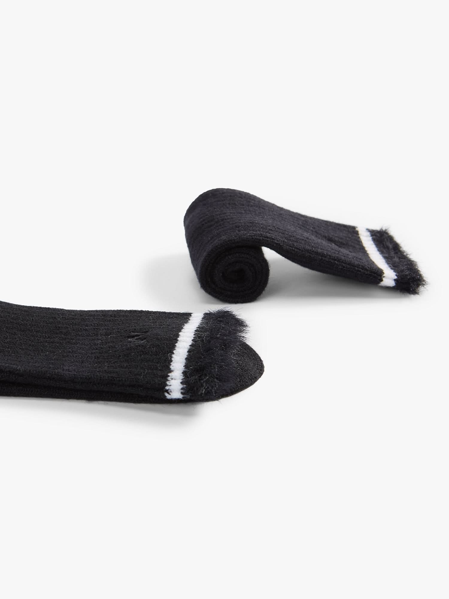 Embroidered Mid-Calf Socks