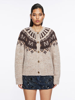 Jacquard Cardigan