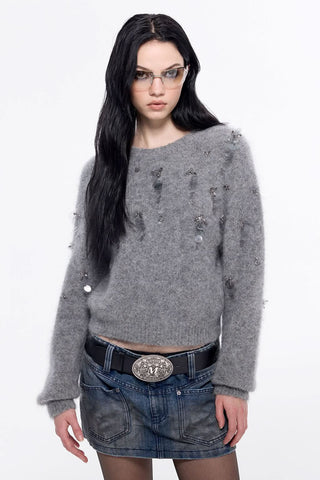 Beaded Sweater