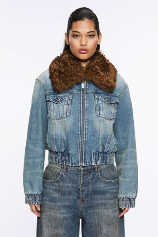 Detachable Denim Jacket