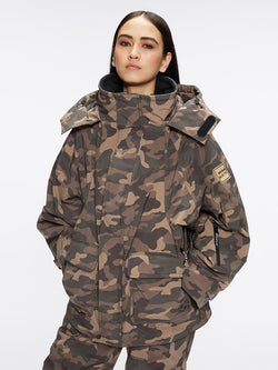 Camouflage Hooded Jacket