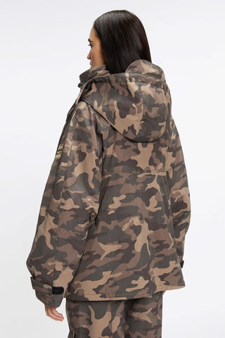 Camouflage Hooded Jacket