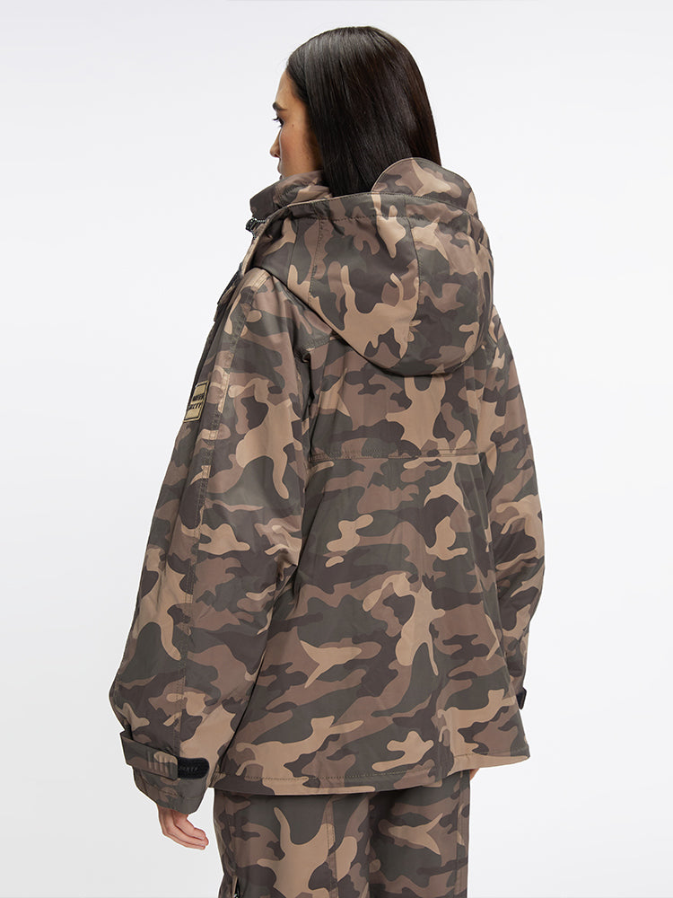 Camouflage Hooded Jacket