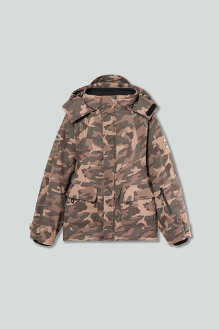 Camouflage Hooded Jacket