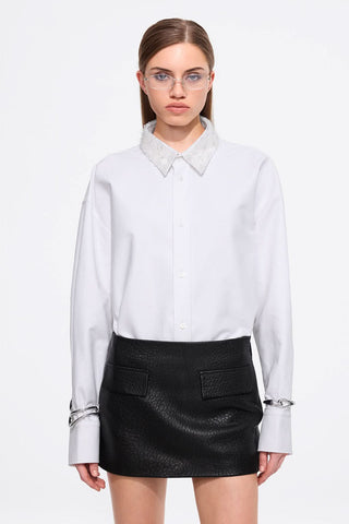 Beaded Collared Shirt