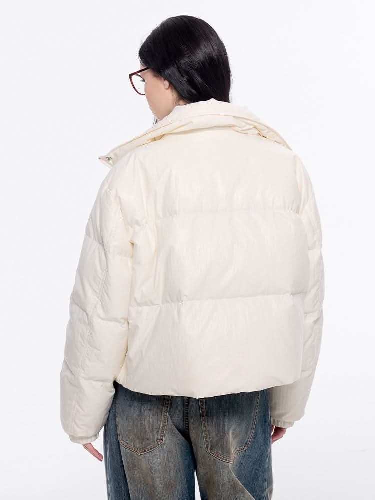 Cropped Puffer Jacket