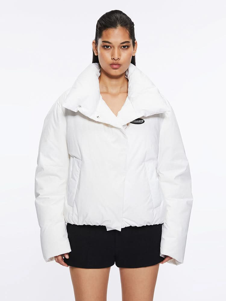 Cropped Puffer Jacket