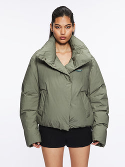 Cropped Puffer Jacket