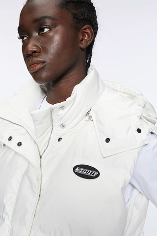 Gilet Jacket With Detachable Hood