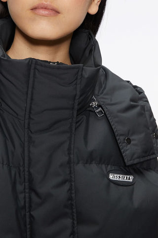 Gilet Jacket With Detachable Hood