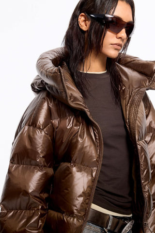 Puffer Jacket With Hood