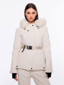 Detachable Fur Puffer Jacket