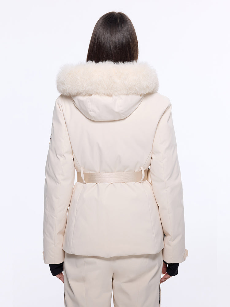 Detachable Fur Puffer Jacket