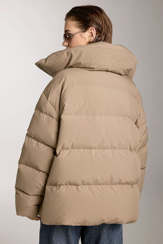 Stand Collar Thickened Warm Down Jacket