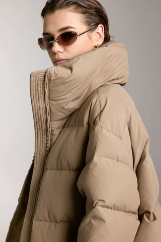 Stand Collar Thickened Warm Down Jacket