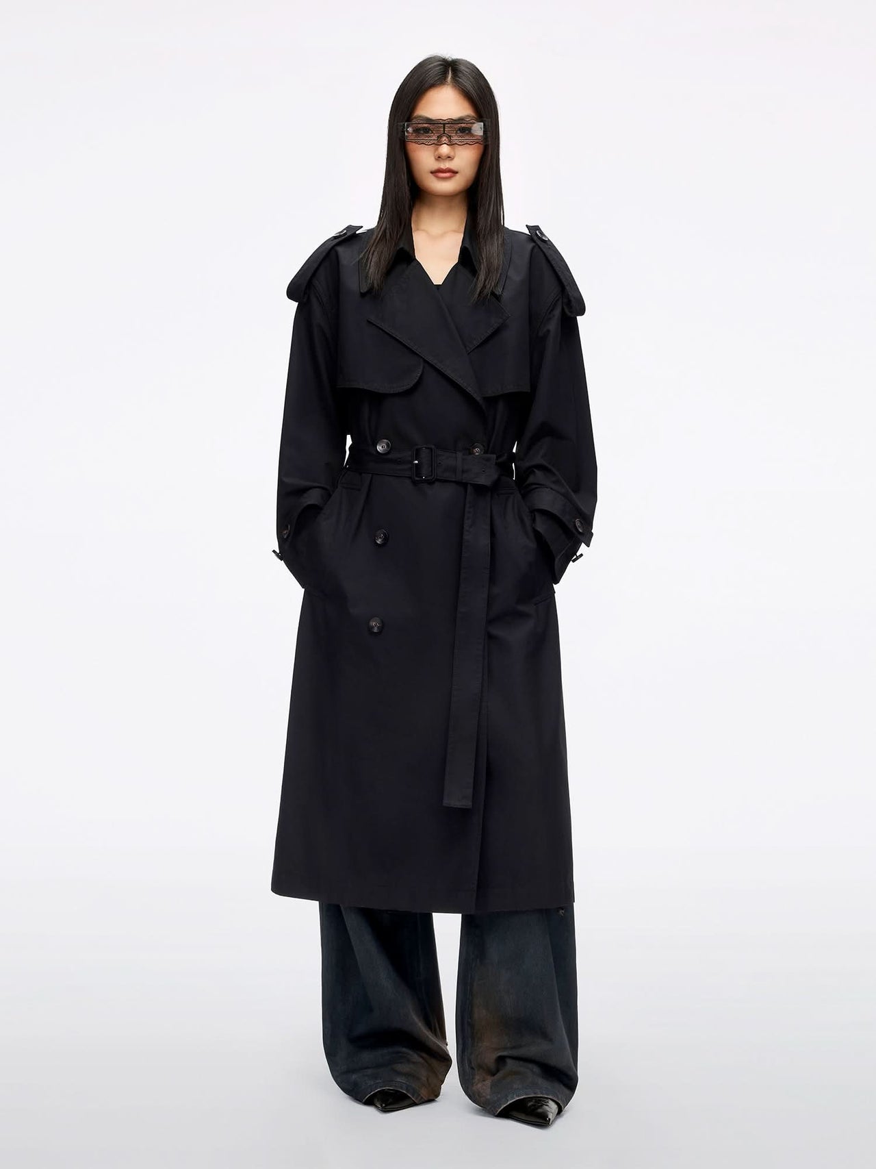 Trench Coat with Belt