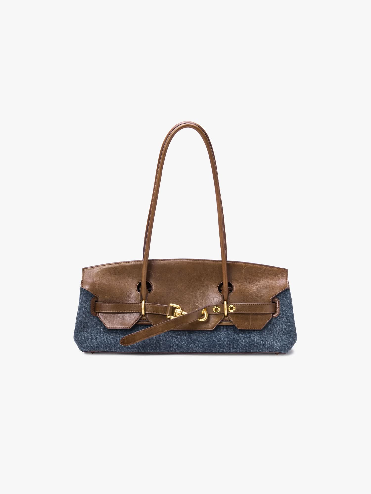 Patchwork Leather Shoulder Bag