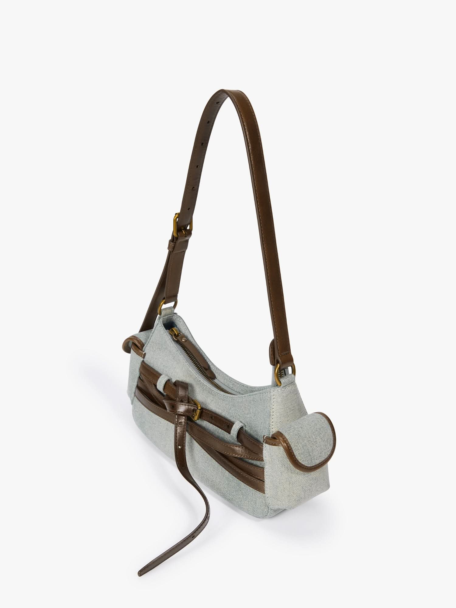 Patchwork Leather Shoulder Bag