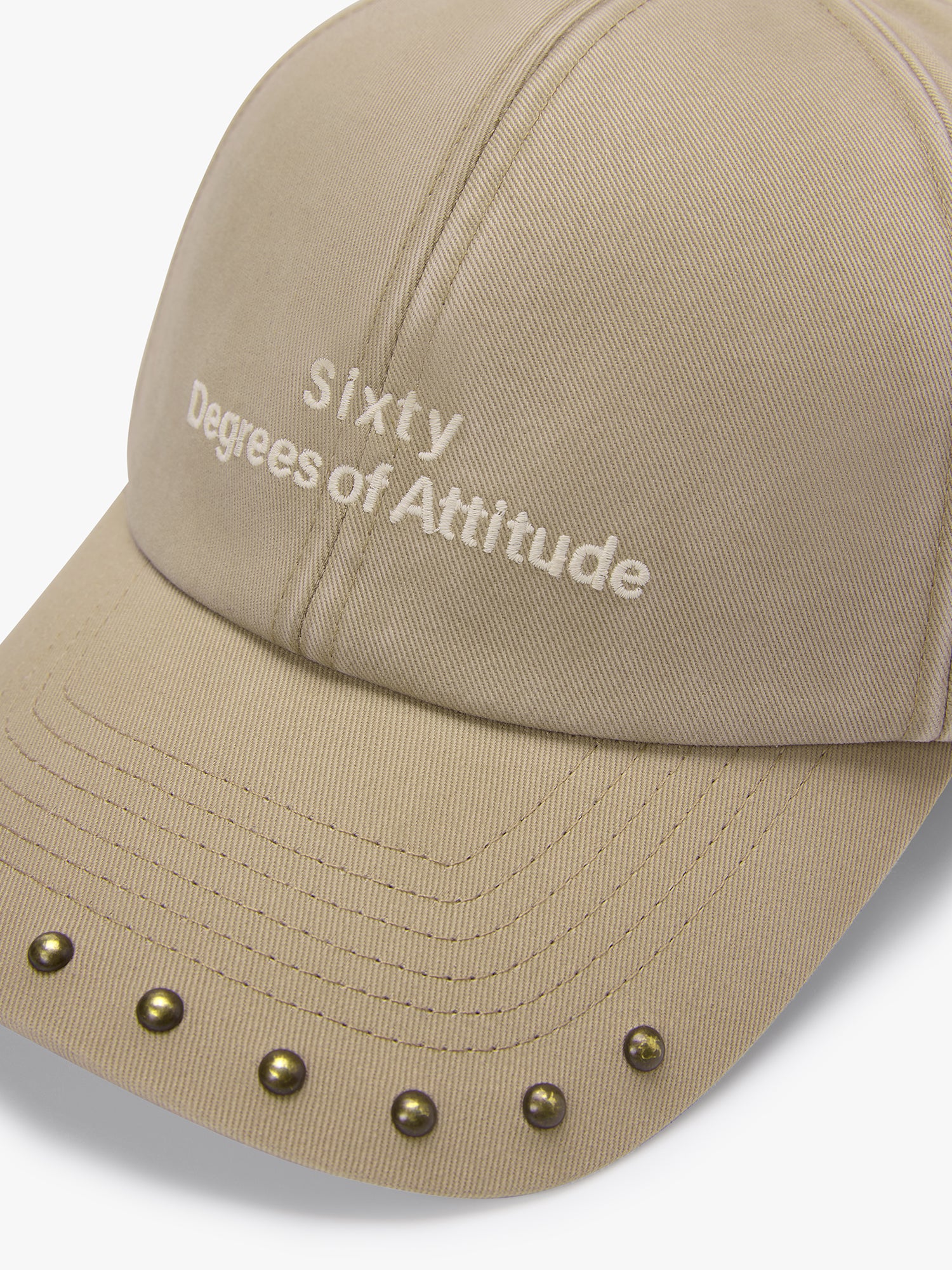 Studded Baseball Cap