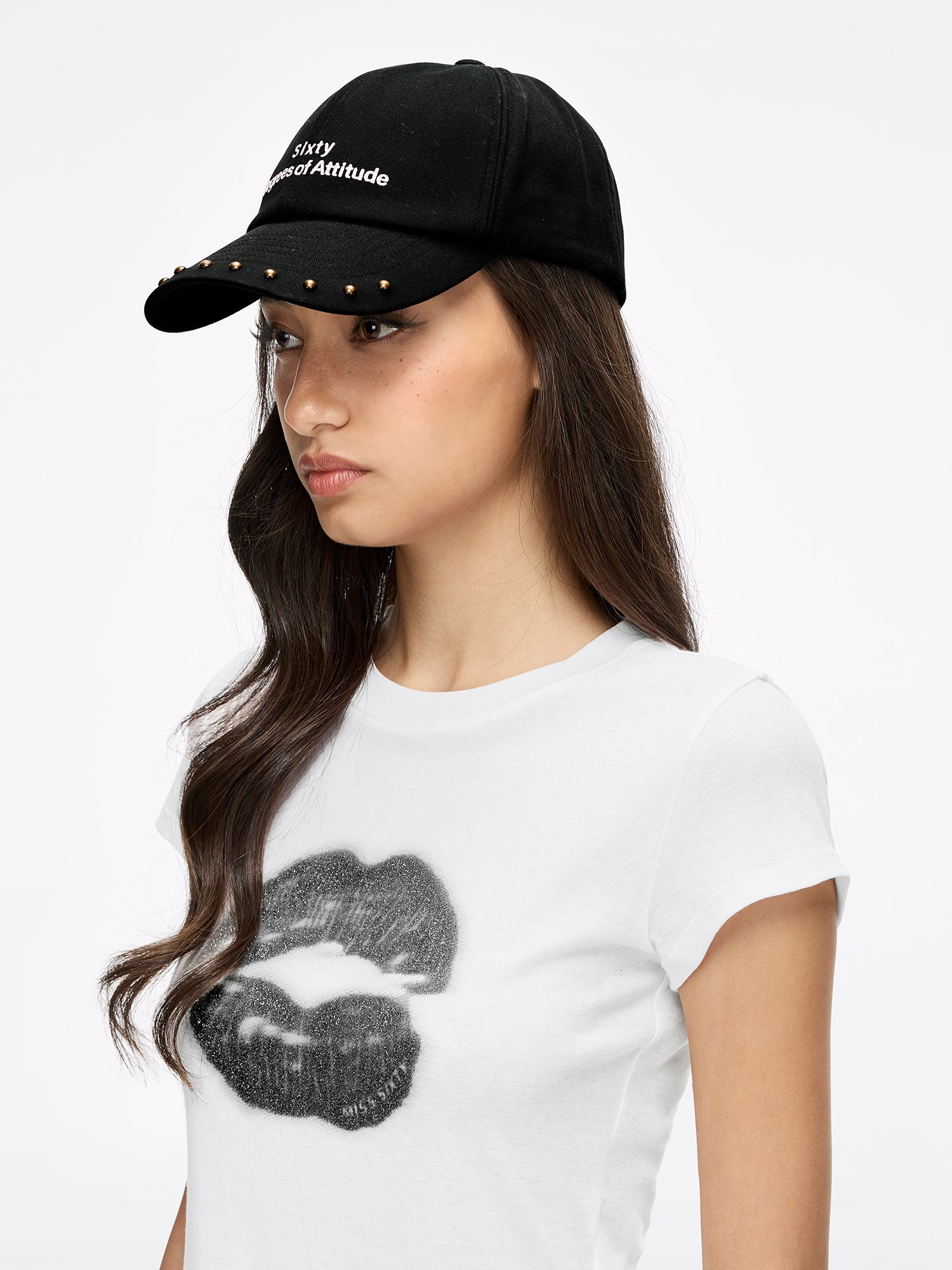 Studded Baseball Cap