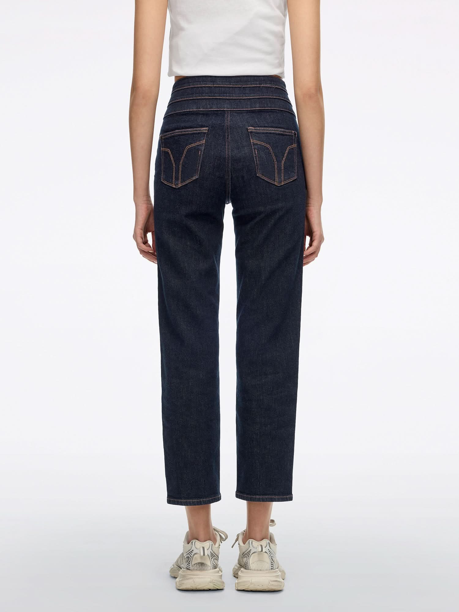 Straight-Fit Jeans-BLUE ATTACK