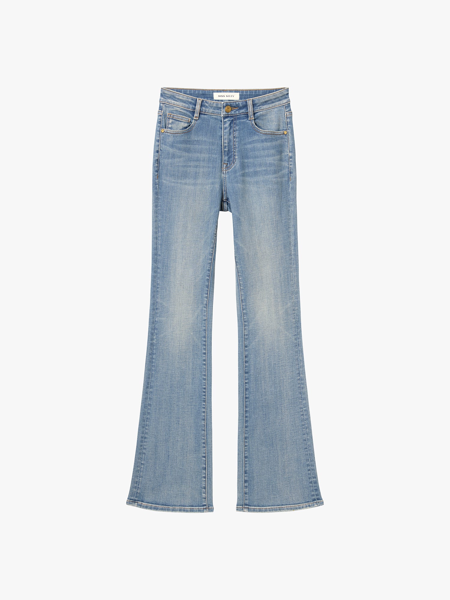Slim-Fit Flared Jeans