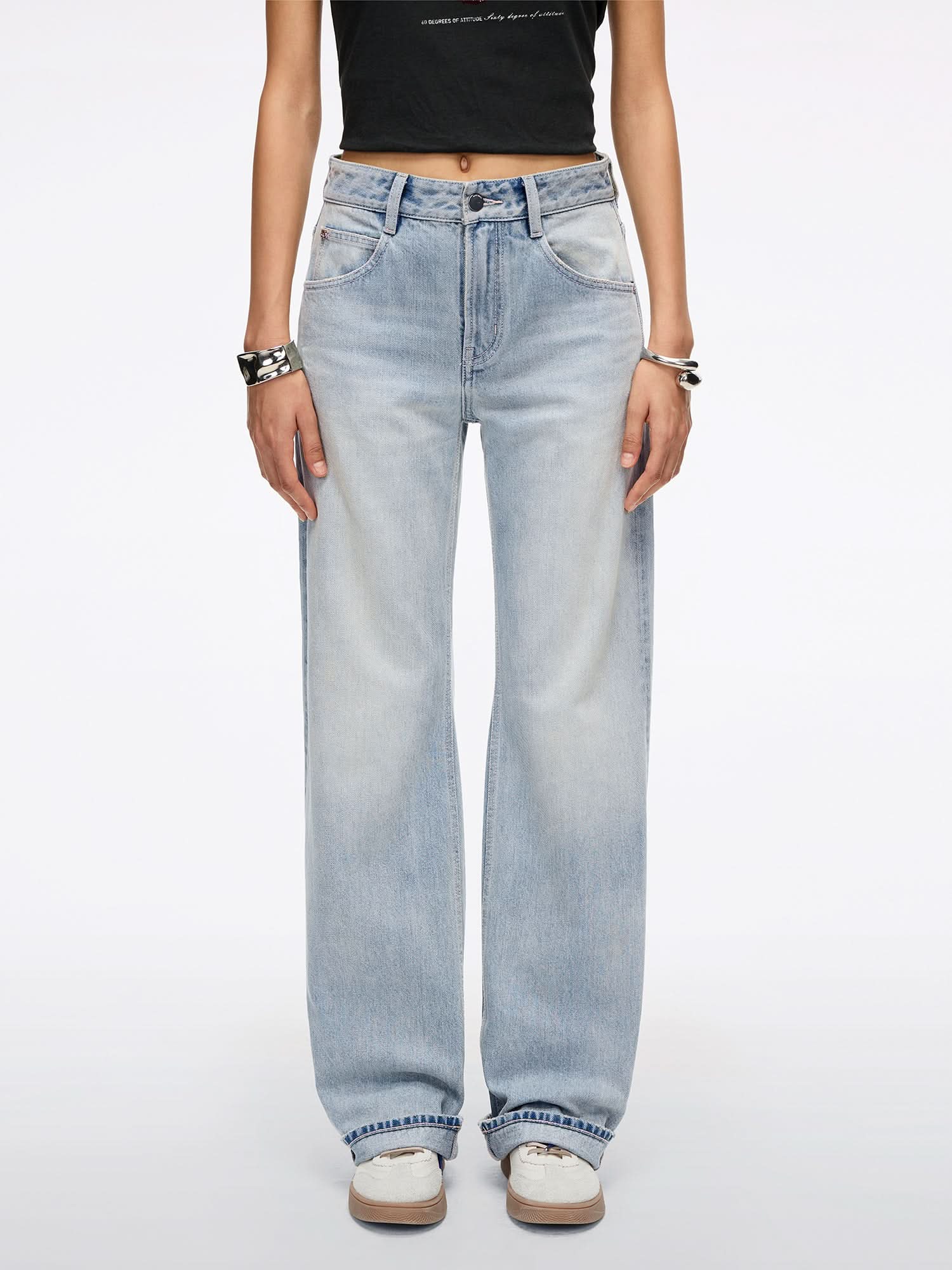 Straight-Leg Jeans-ANNI