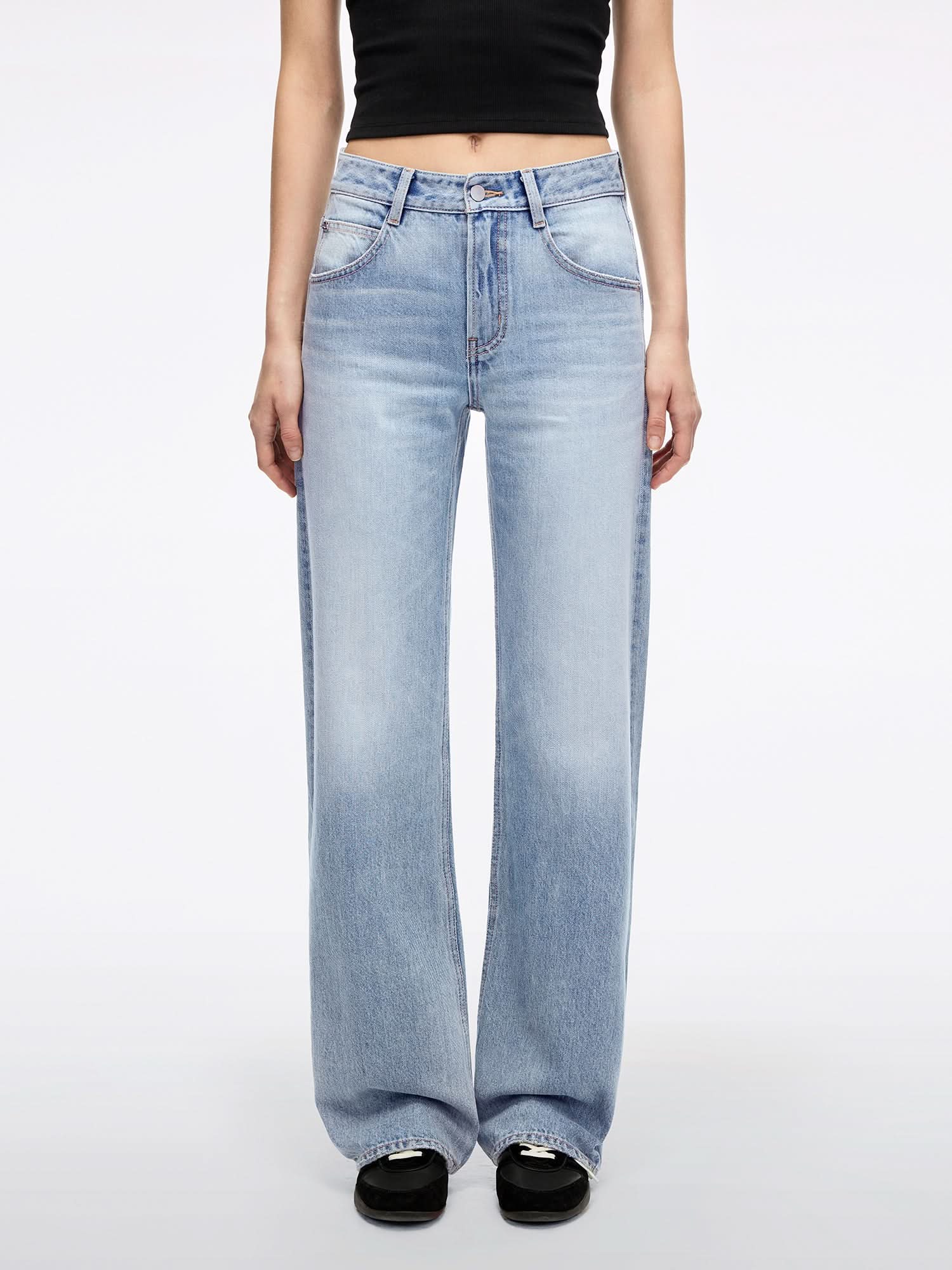 Straight-Leg Jeans-ANNI