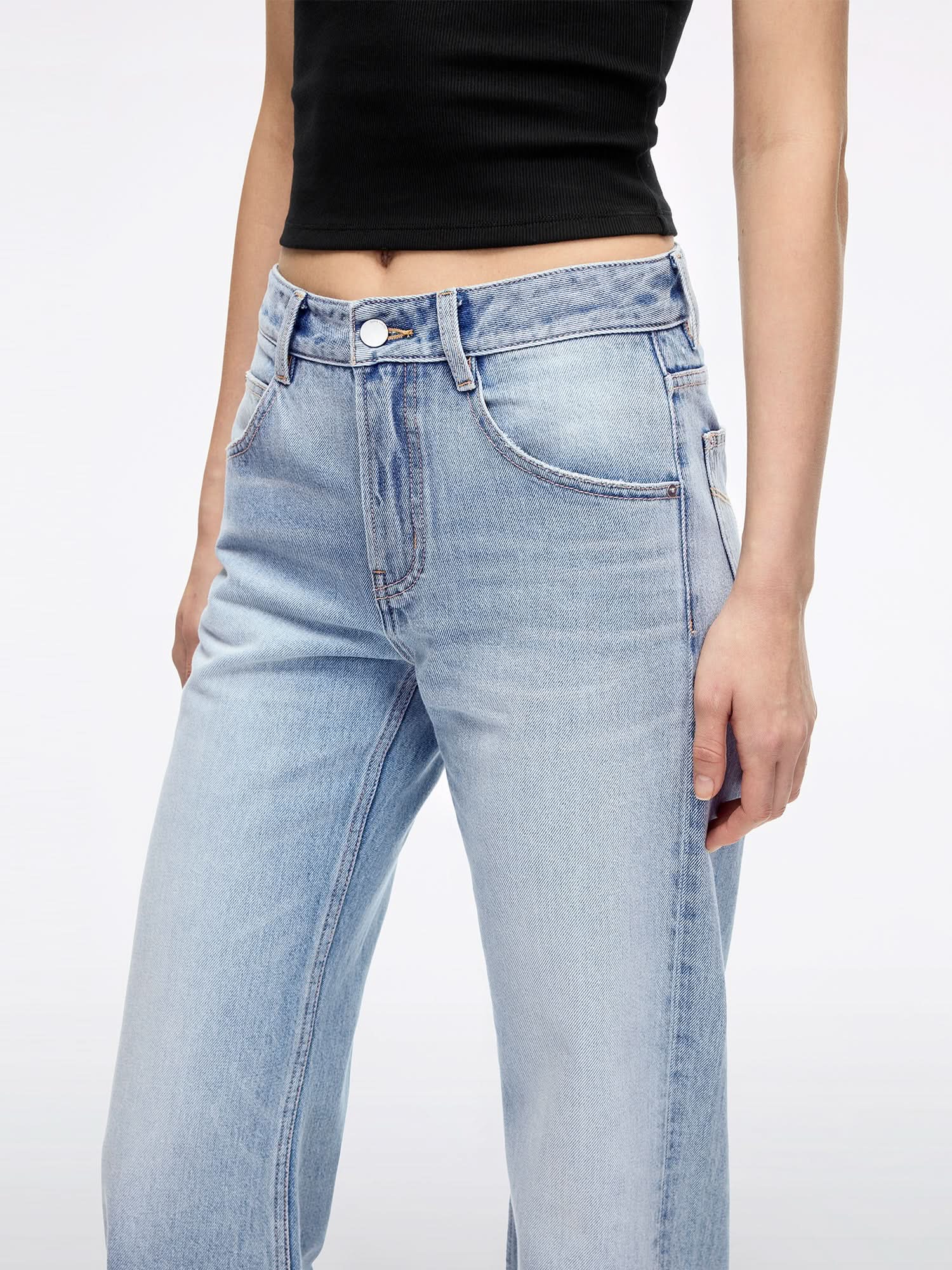 Straight-Leg Jeans-ANNI