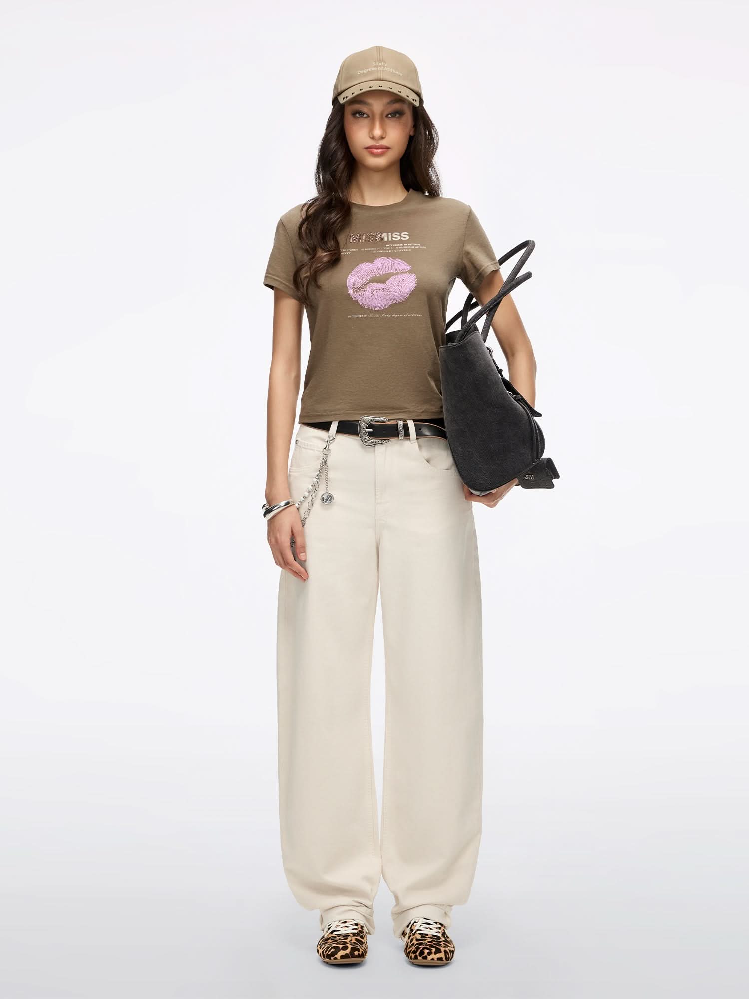 Distressed Denim Jeans-ELIZABETH